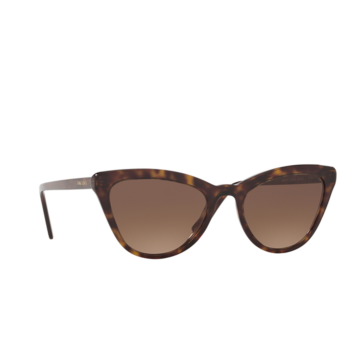 Prada PR 01VS Sunglasses 2AU6S1 HAVANA - three-quarters view