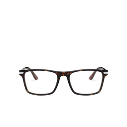 Prada® Rectangle Eyeglasses: PR 01WV color Havana 01A1O1.