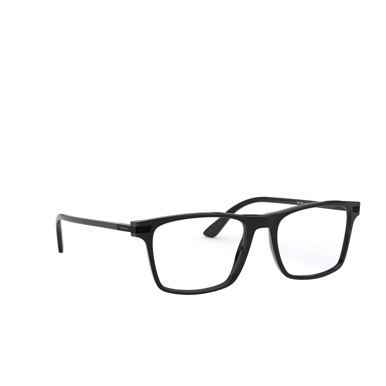 Prada PR 01WV Eyeglasses 07F1O1 black - 2/4
