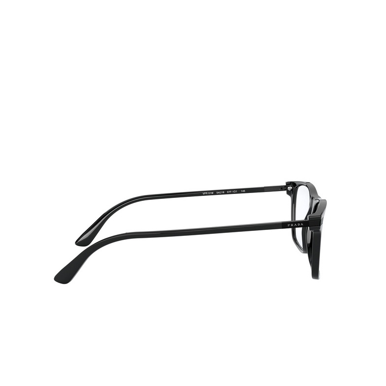 Prada PR 01WV Eyeglasses 07F1O1 black - 3/4