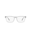 Prada® Rectangle Eyeglasses: PR 01WV color Transparent Grey U431O1 - product thumbnail 1/3.