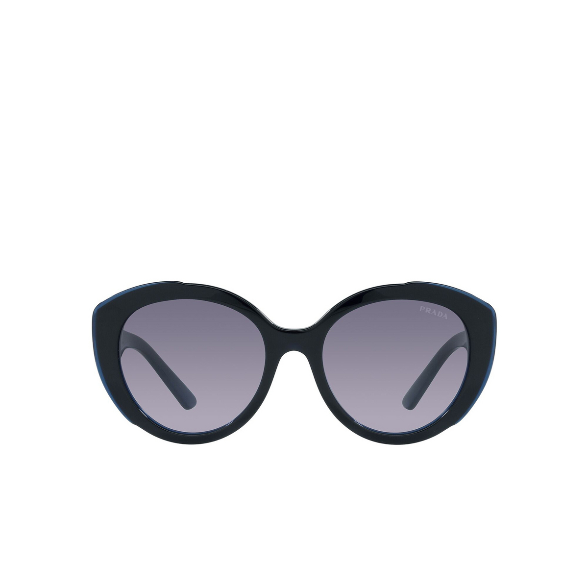 Prada® Butterfly Sunglasses: PR 01YS color Blue 08V08I - front view.