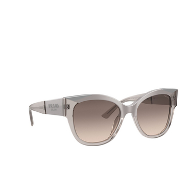 Prada PR 02WS Sunglasses 04M3D0 mink / opal sand - three-quarters view