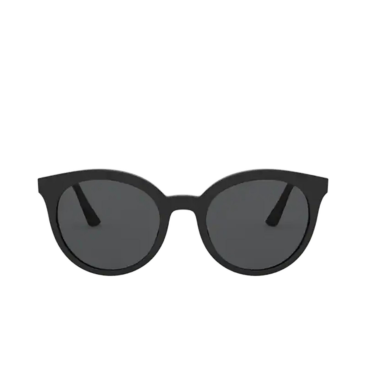 Prada PR 02XS Sunglasses 1AB5S0 Black - front view
