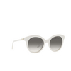 Prada PR 02YS Sunglasses 142130 talc - product thumbnail 2/4