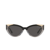 Prada PR 03WS Sunglasses 03M5S0 black & opal grey - product thumbnail 1/4