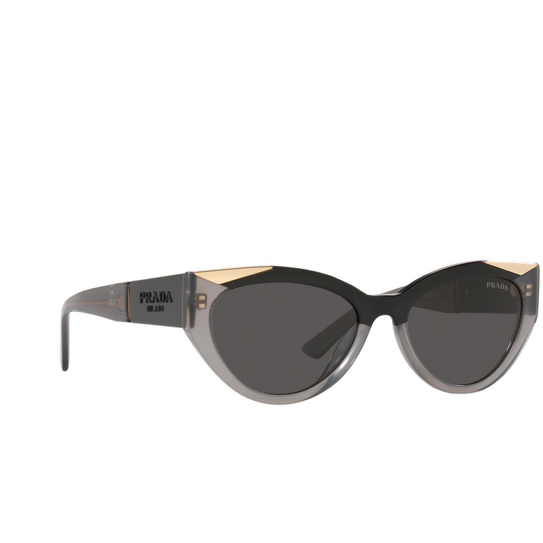 Gafas de sol Prada PR 03WS 03M5S0 black & opal grey - 3/4