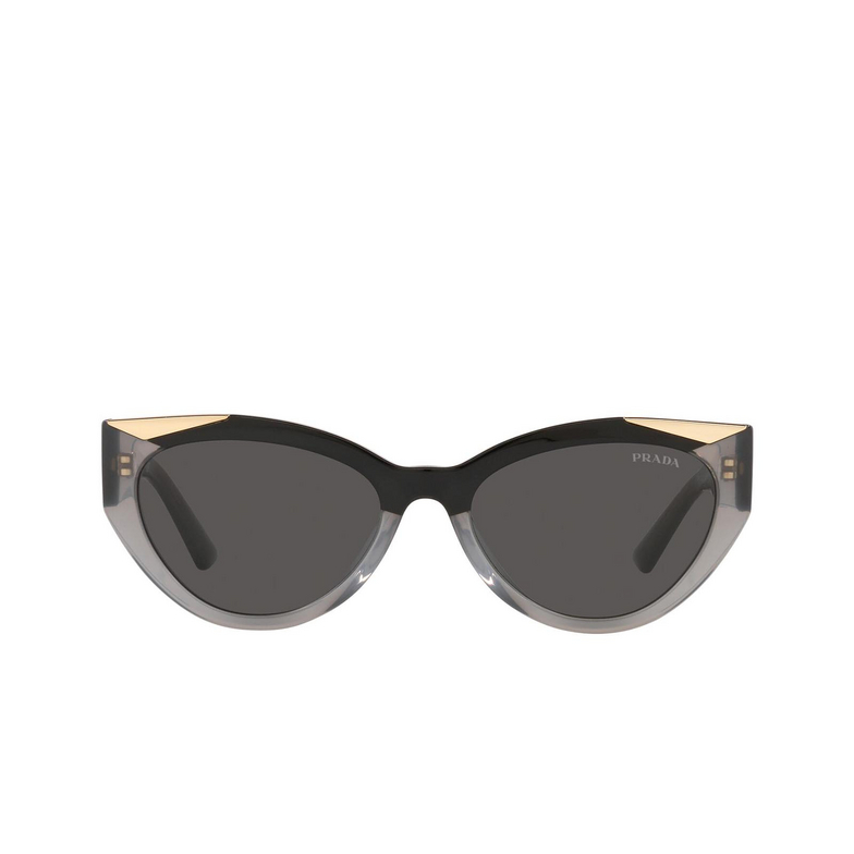 Prada PR 03WS Sunglasses 03M5S0 black & opal grey - 1/4