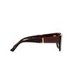 Prada PR 03WS Sunglasses 07C0D1 cherry/dark havana - product thumbnail 3/4