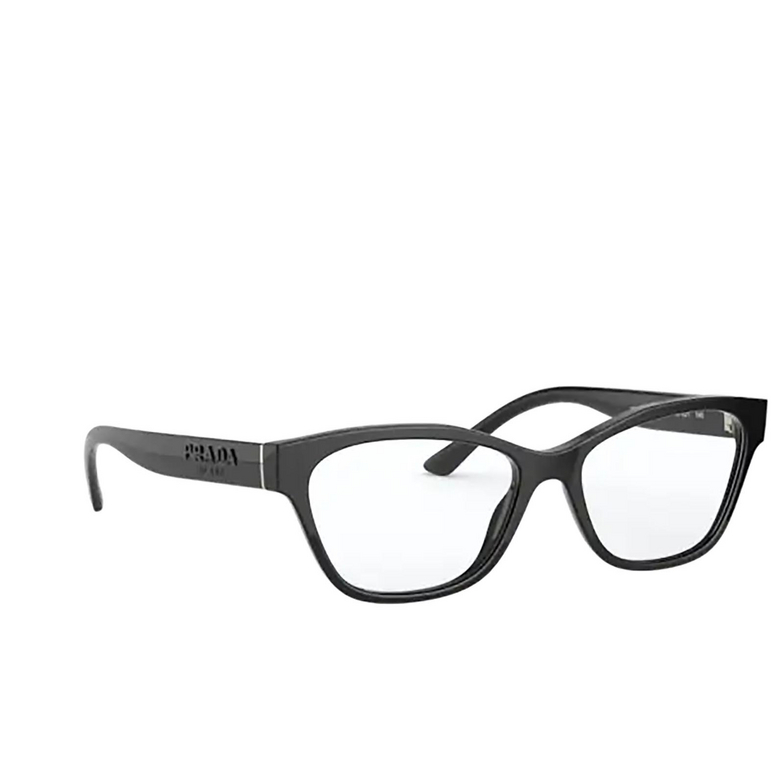 Prada PR 03WV Eyeglasses 1AB1O1 black - 2/4