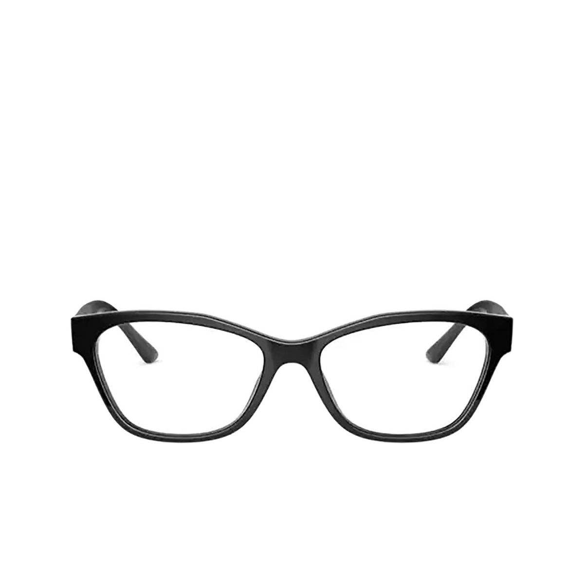Prada PR 03WV Eyeglasses 1AB1O1 BLACK - front view