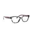Prada PR 03WV Eyeglasses 5101O1 spotted grey - product thumbnail 2/4