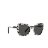 Prada PR 03YS Sunglasses 02Y5S0 abstract talc - product thumbnail 2/4
