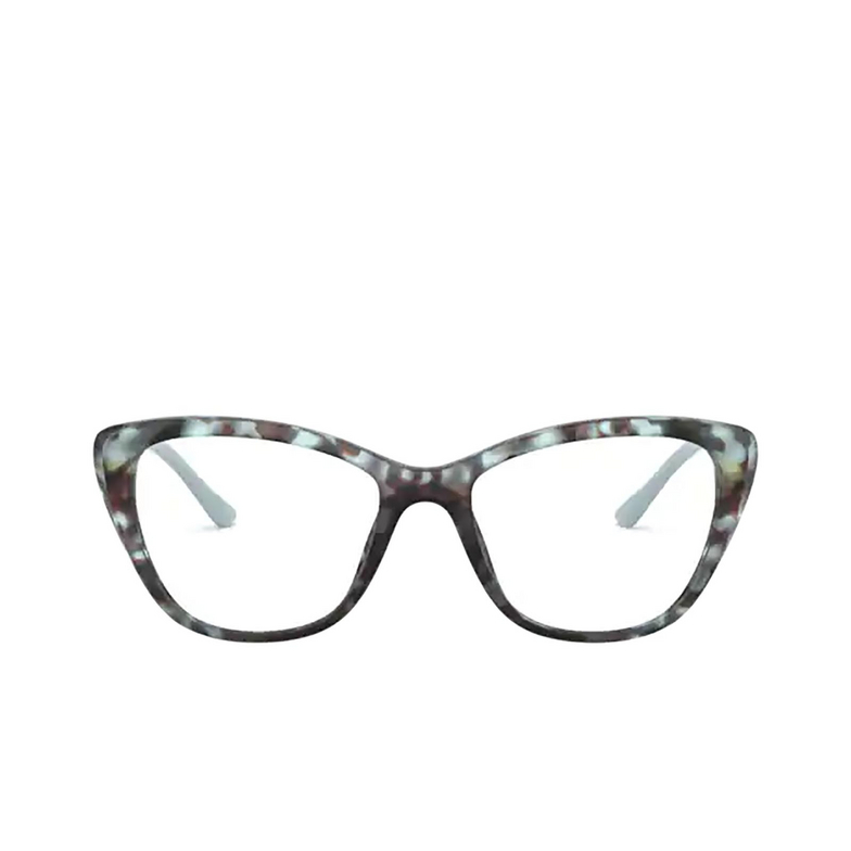 Prada PR 04WV Eyeglasses 05H1O1 spotted blue - 1/4