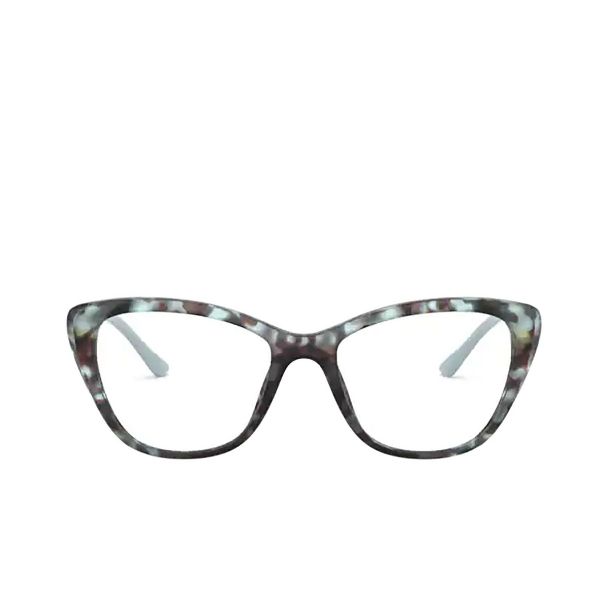 Prada PR 04WV Eyeglasses 05H1O1 SPOTTED BLUE - front view