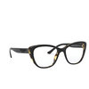 Prada PR 04WV Korrektionsbrillen 3891O1 black / medium havana - Produkt-Miniaturansicht 2/4