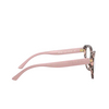 Prada PR 04WV Korrektionsbrillen ROJ1O1 pink havana - Produkt-Miniaturansicht 3/4