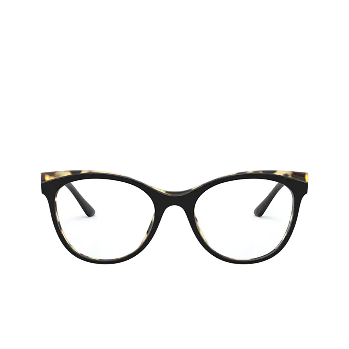 Prada PR 05WV Eyeglasses 3891O1 BLACK / HAVANA - front view