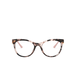 Prada® Butterfly Eyeglasses: PR 05WV color Pink Havana ROJ1O1.