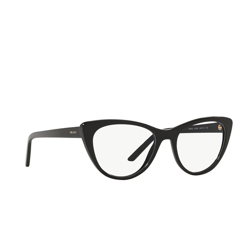 Prada PR 05XV Eyeglasses 1AB1O1 black - 2/4