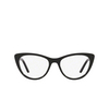 Prada PR 05XV Eyeglasses 1AB1O1 black - product thumbnail 1/4