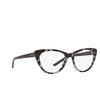 Prada PR 05XV Eyeglasses 5101O1 spotted grey - product thumbnail 2/4