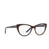 Prada PR 05XV Eyeglasses 5121O1 havana / blue chess - product thumbnail 2/4