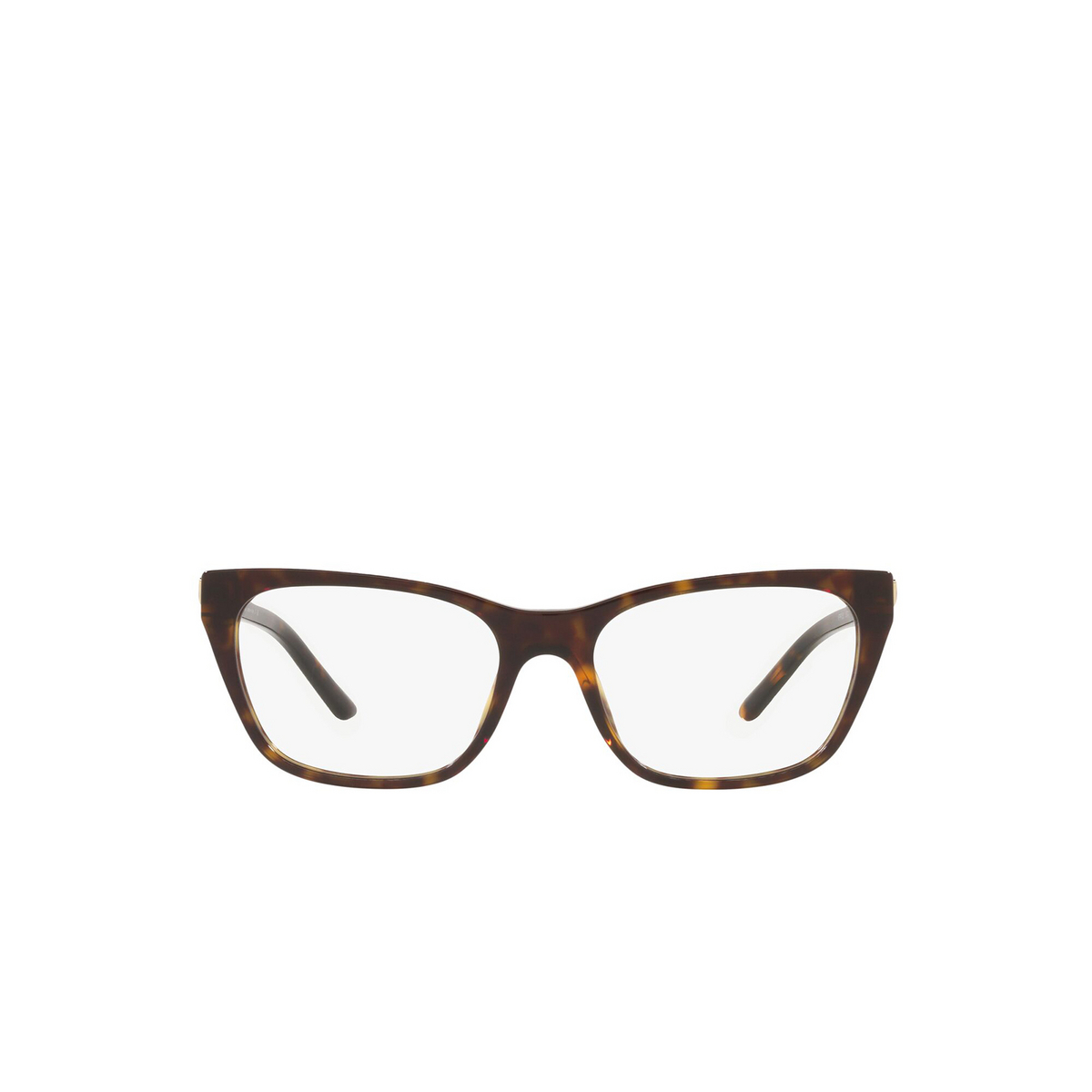 Prada® Butterfly Eyeglasses: PR 05YV color Tortoise 2AU1O1 - front view.