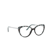 Prada PR 06WV Eyeglasses 05H1O1 spotted light blue - product thumbnail 2/4
