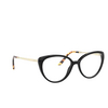 Prada PR 06WV Eyeglasses 1AB1O1 black - product thumbnail 2/4