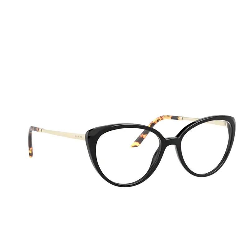 Prada PR 06WV Eyeglasses 1AB1O1 black - 2/4