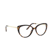 Prada PR 06WV Eyeglasses 2AU1O1 havana - product thumbnail 2/4