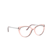 Prada PR 06WV Eyeglasses 5381O1 cristal pink - product thumbnail 2/4