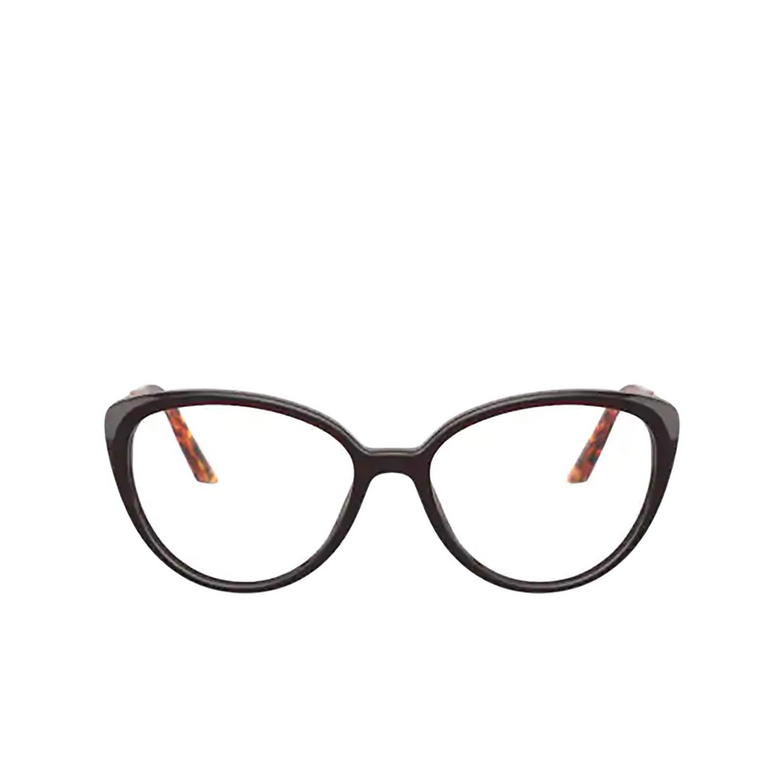 Prada PR 06WV Eyeglasses UAN1O1 bordeaux - 1/4