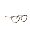 Prada PR 06WV Eyeglasses UAO1O1 talc tortoise - product thumbnail 2/4