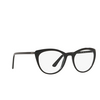 Prada PR 07VV Eyeglasses 1AB1O1 black - product thumbnail 2/4