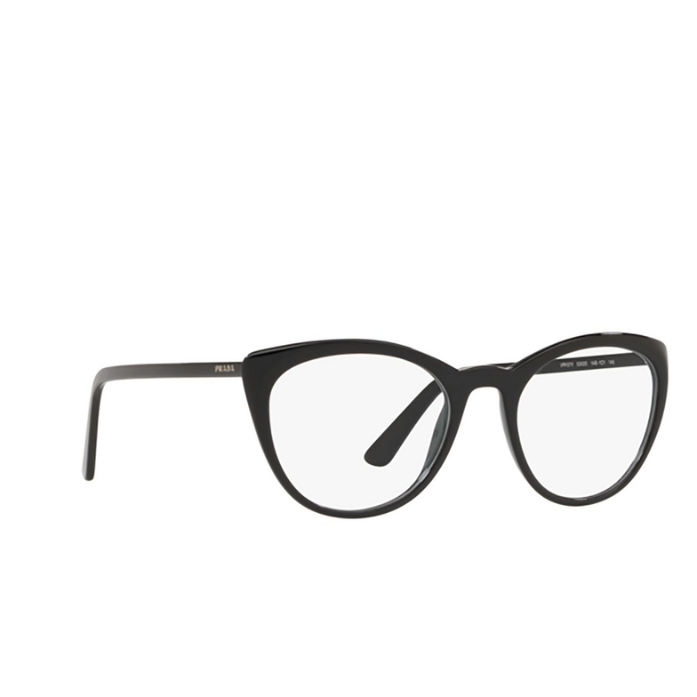 Prada PR 07VV Eyeglasses 1AB1O1 black - 2/4