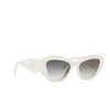 Prada PR 07YS Sunglasses 142130 white - product thumbnail 2/4