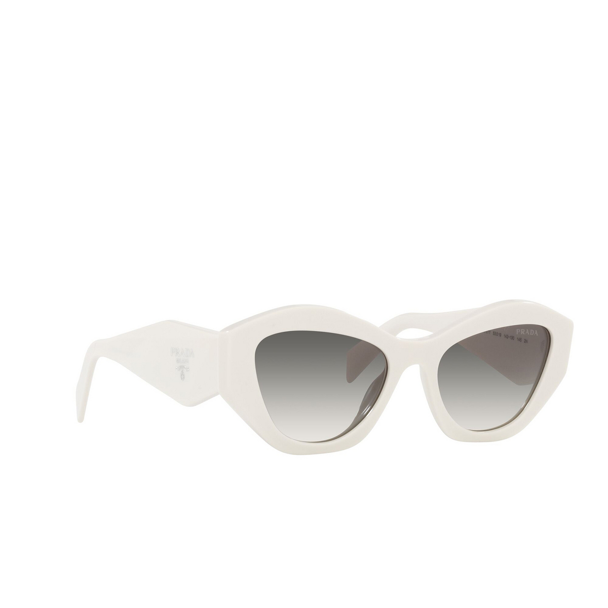 Prada PR 07YS Sunglasses 142130 White - three-quarters view