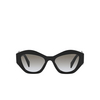 Prada PR 07YS Sunglasses 1AB0A7 black - product thumbnail 1/4