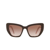 Prada PR 08VS Sunglasses ROL0A6 brown / spotted pink - product thumbnail 1/4