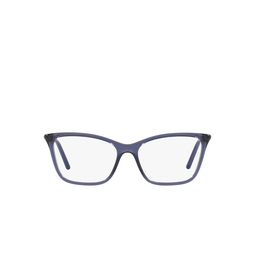 Prada® Cat-eye Eyeglasses: PR 08WV color Bluette 06M1O1.