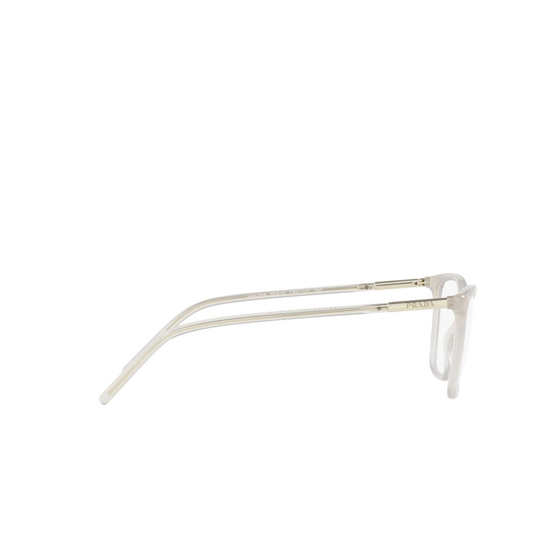 Prada PR 08WV Eyeglasses TWH1O1 opal grey - 3/4