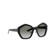 Prada PR 08XS Sunglasses 1AB0A7 black - product thumbnail 2/4
