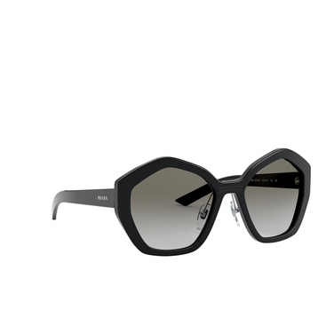 Prada PR 08XS Sunglasses 1AB0A7 black - three-quarters view