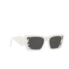 Prada PR 08YS Sunglasses 02V5S0 white / havana black - product thumbnail 2/4