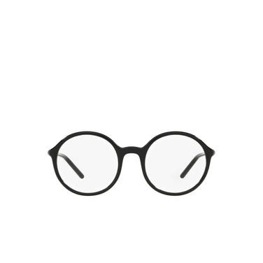 Prada PR 09WV Eyeglasses 1AB1O1 black - front view
