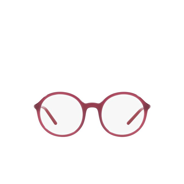 Prada PR 09WV Eyeglasses 2BM1O1 opal bordeaux - 1/4