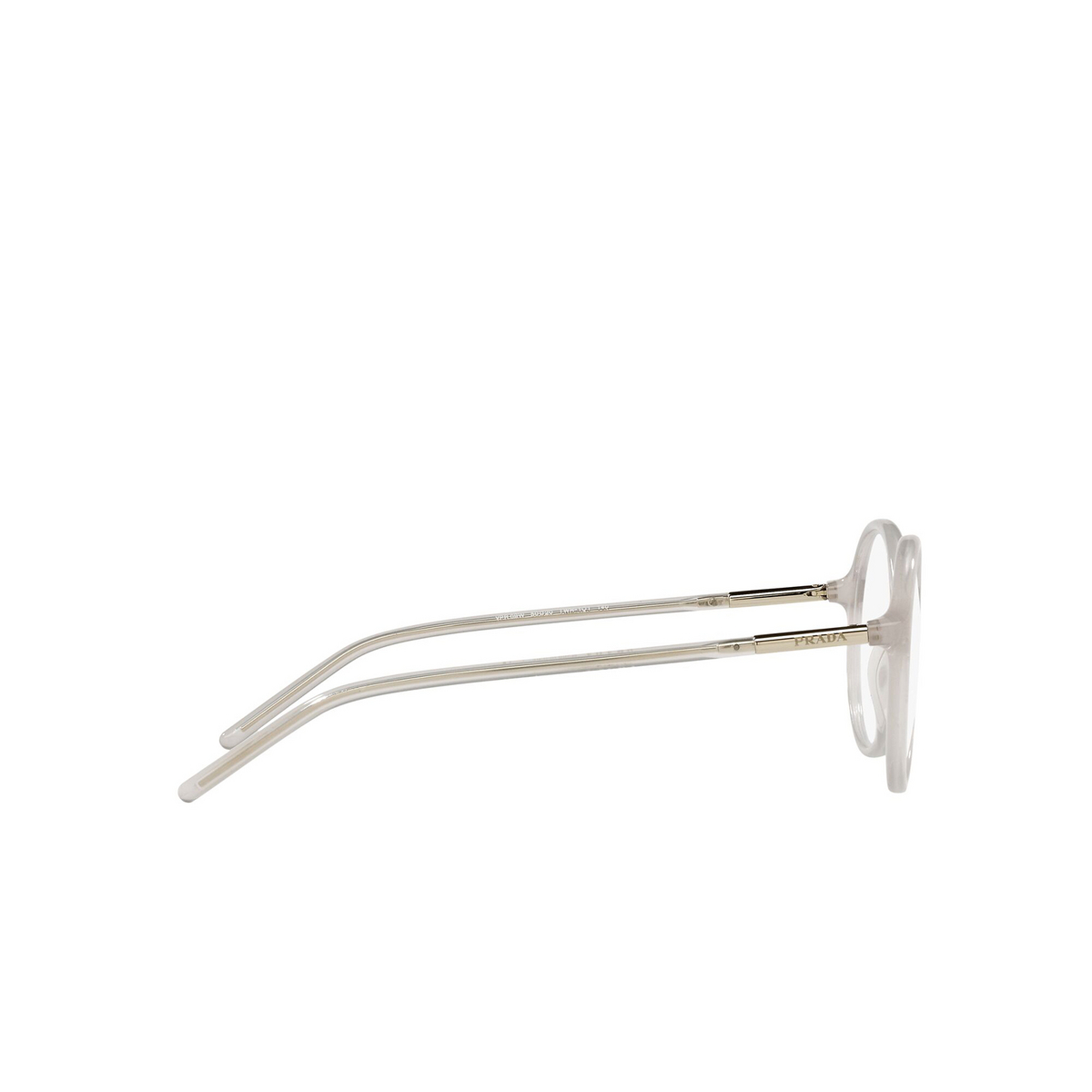 Prada PR 09WV Eyeglasses TWH1O1 Opal Grey - product thumbnail 3/4