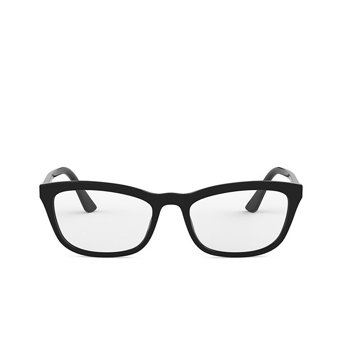 Prada® Rectangle Eyeglasses: PR 10VV color Black 1AB1O1 - 1/3.